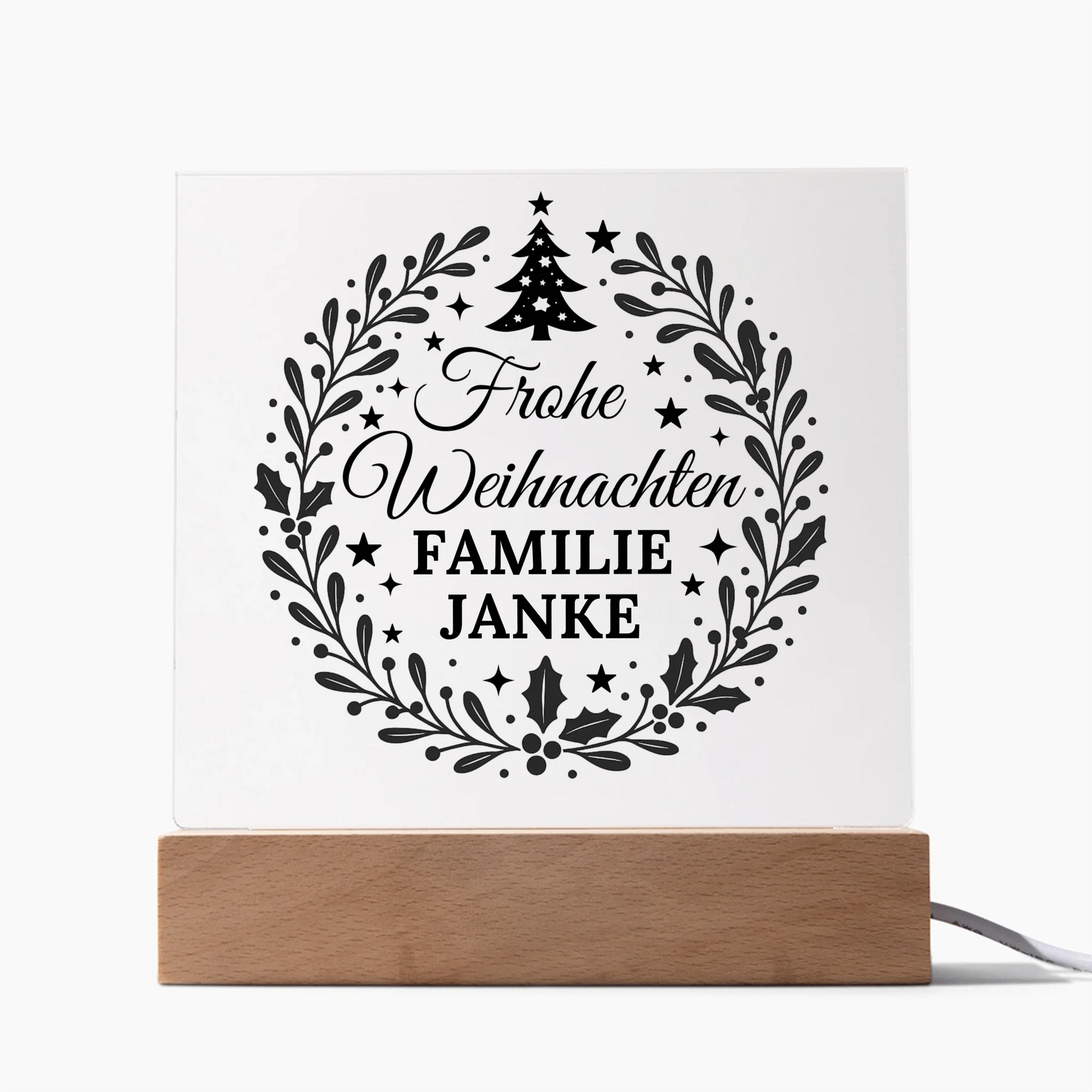 Acrylic Square LED 1