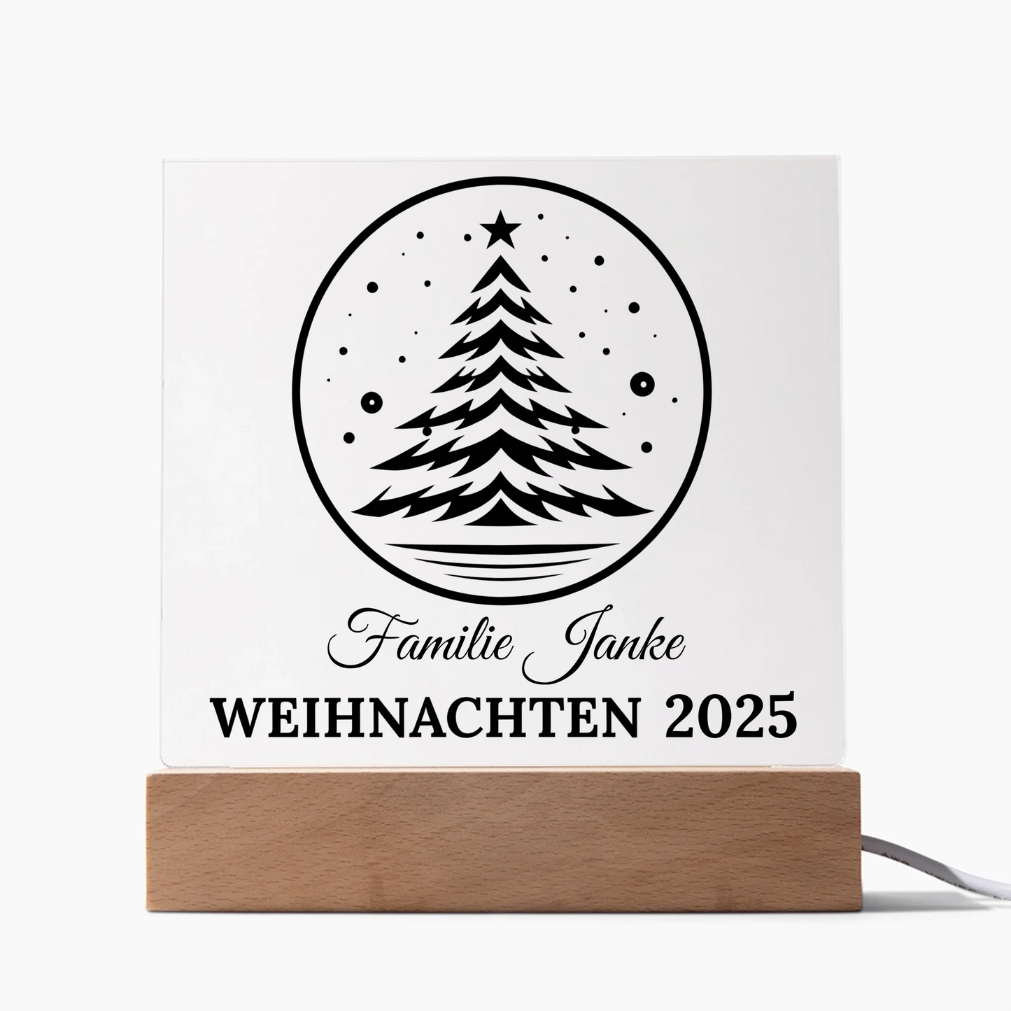 Acrylic Square LED 1