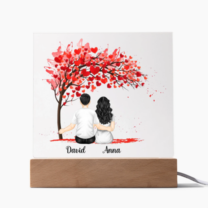 Acrylic Square LED 1