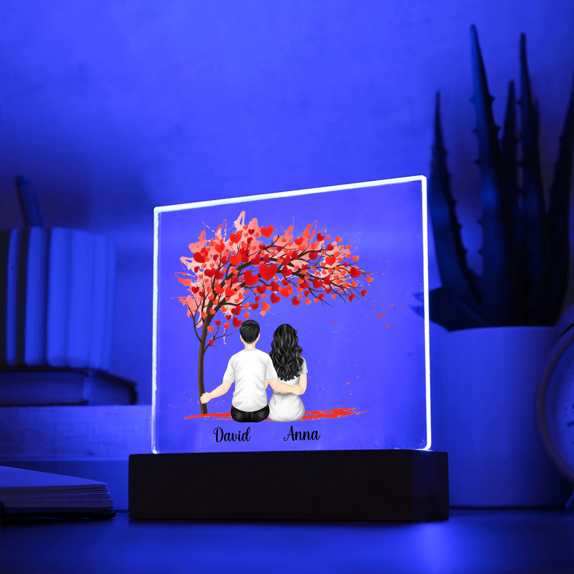 Acrylic Square LED 2