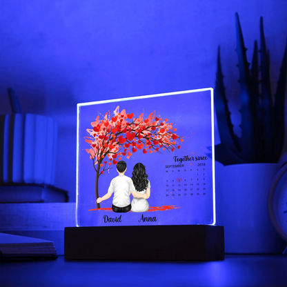 Acrylic Square LED 2