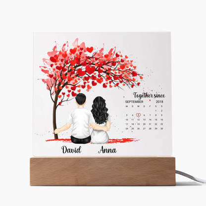 Acrylic Square LED 1