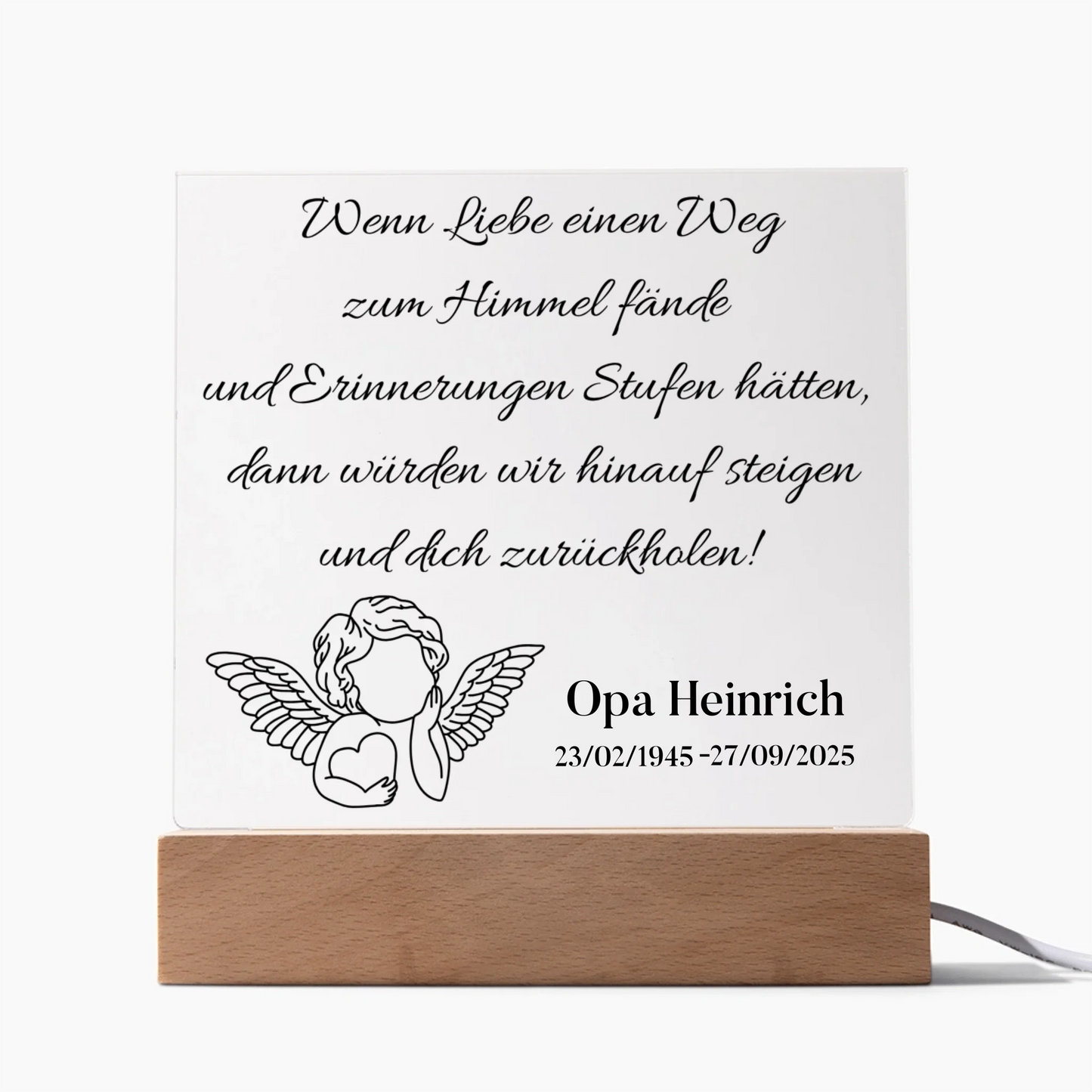 Acrylic Square LED 1