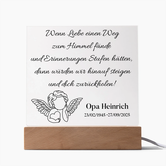 Acrylic Square LED 1