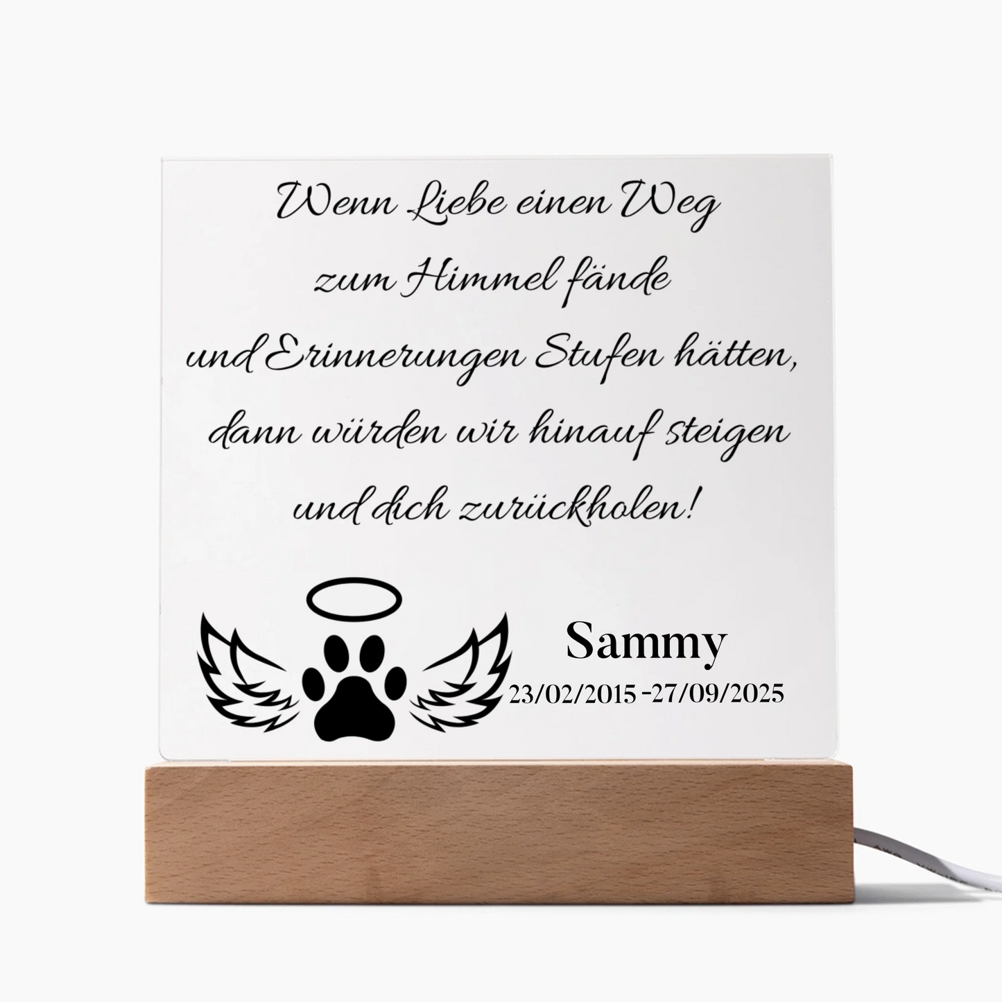 Acrylic Square LED 1