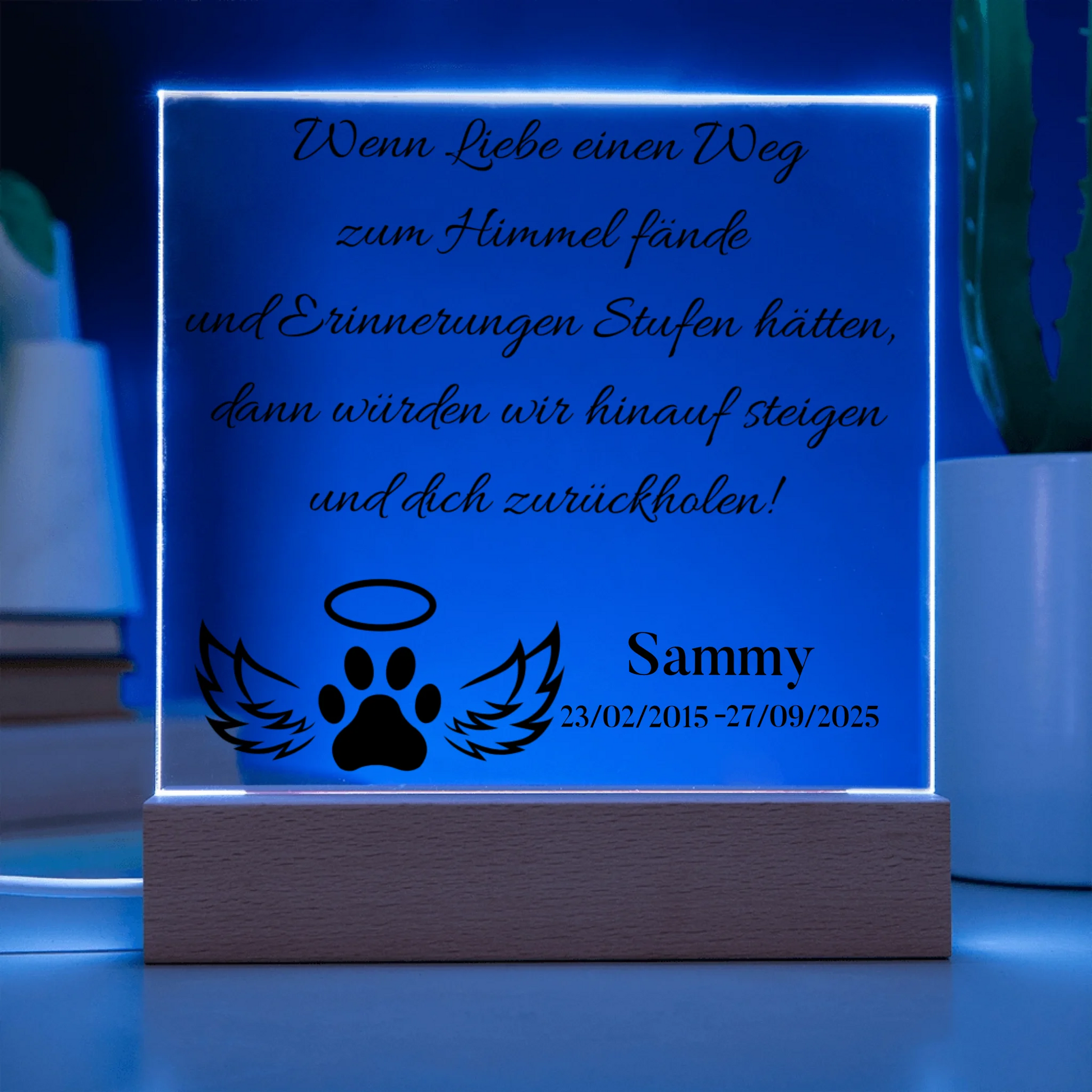 Acrylic Square LED 6