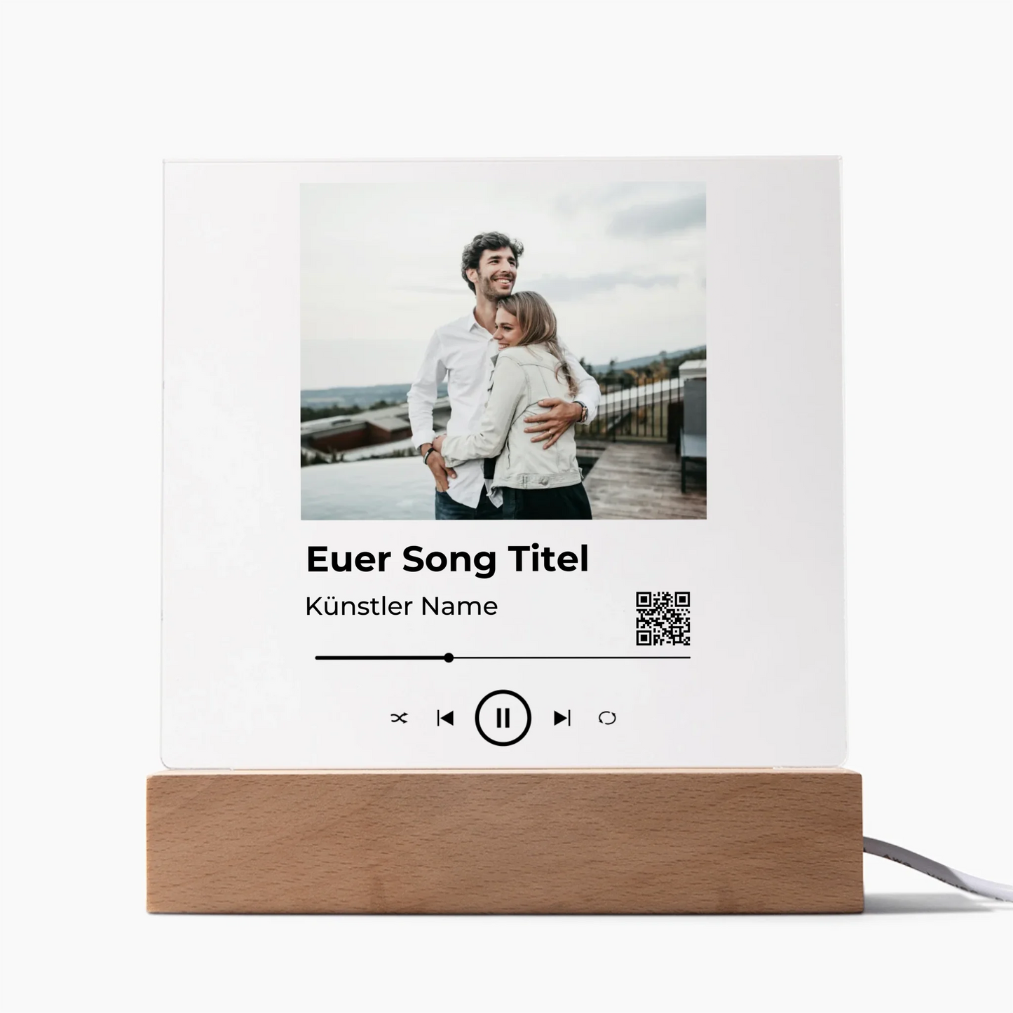 Acrylic Square LED 1