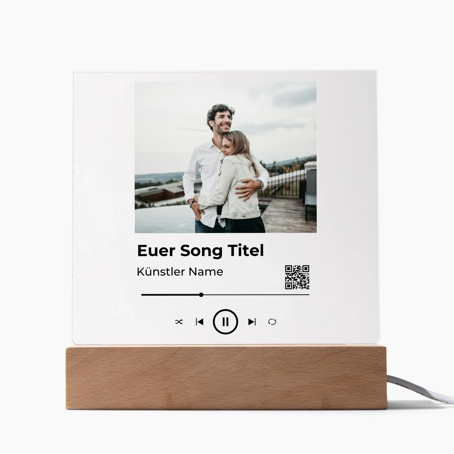 Acrylic Square LED 1