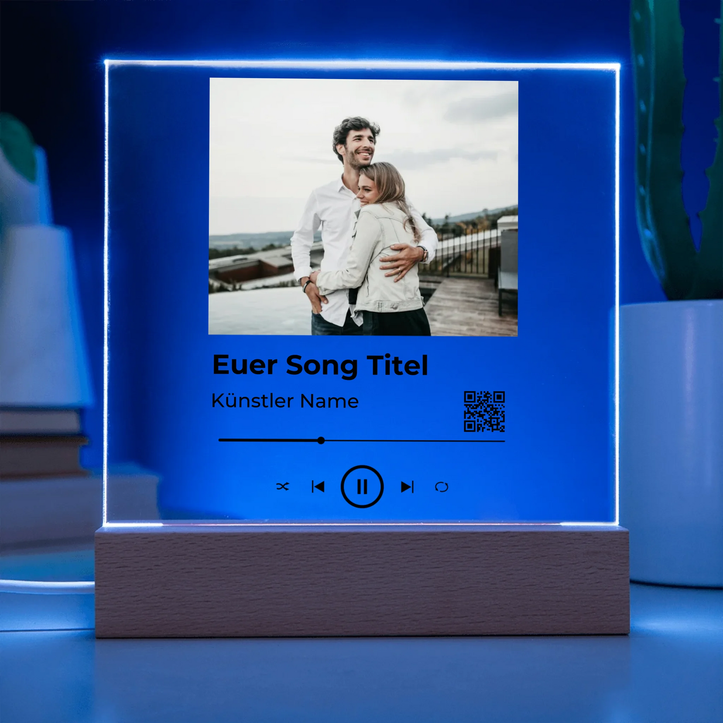 Acrylic Square LED 6