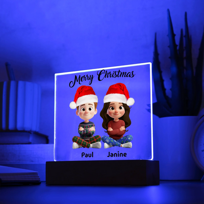 Acrylic Square LED 2