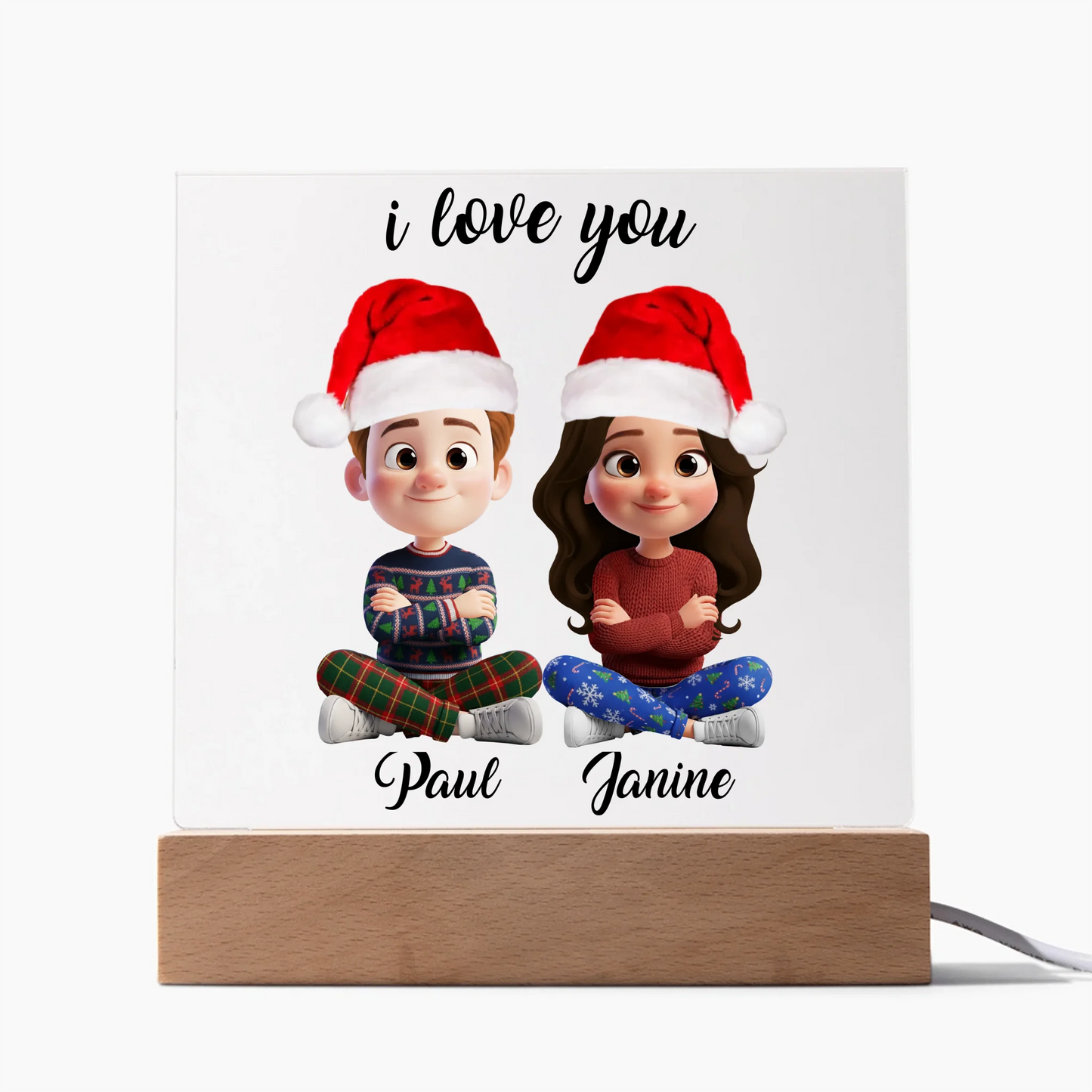 Acrylic Square LED 1