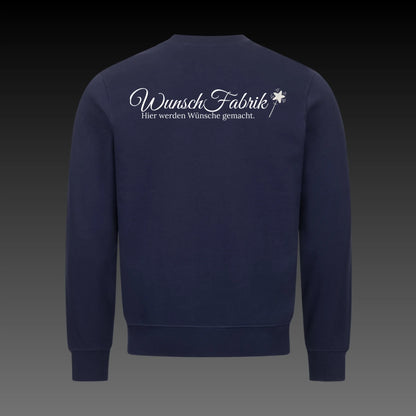 navy blue back