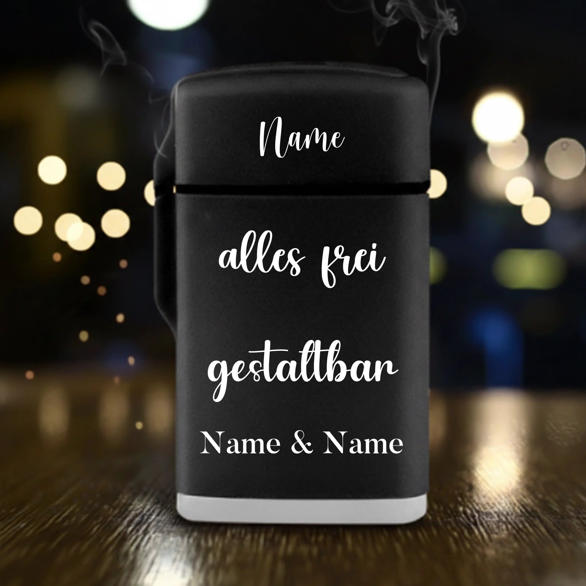 Sturm Feuerzeug schwarz