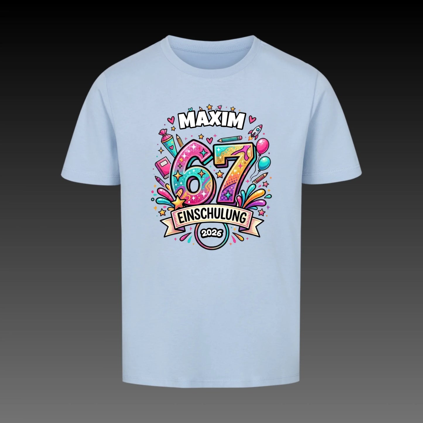 sky blue front