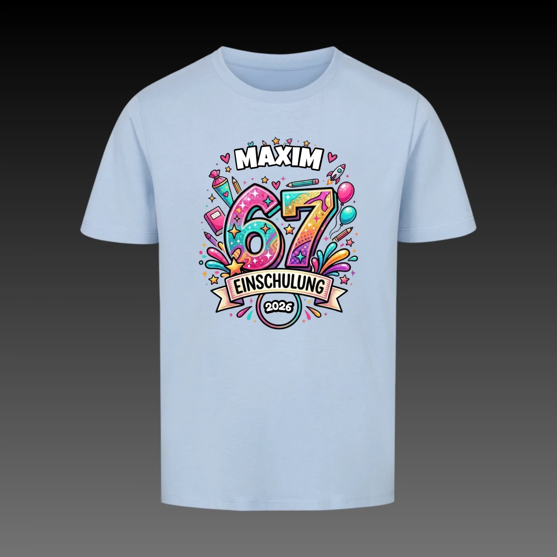 sky blue front