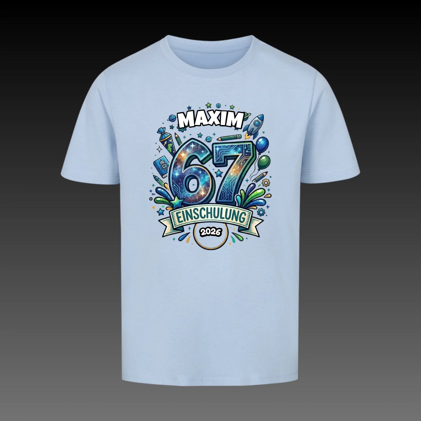 sky blue front