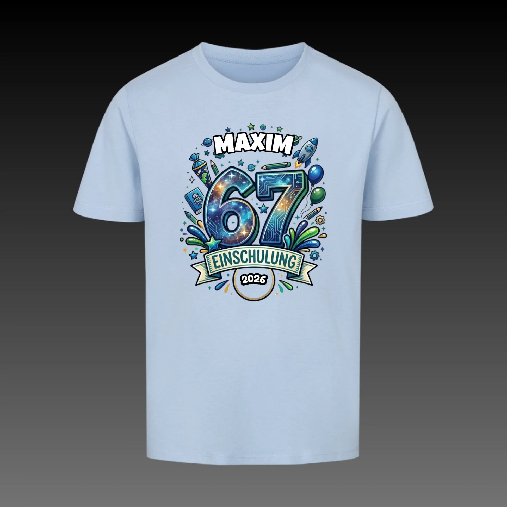 sky blue front