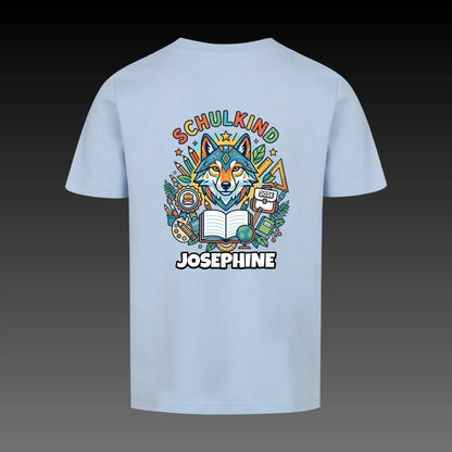 sky blue back