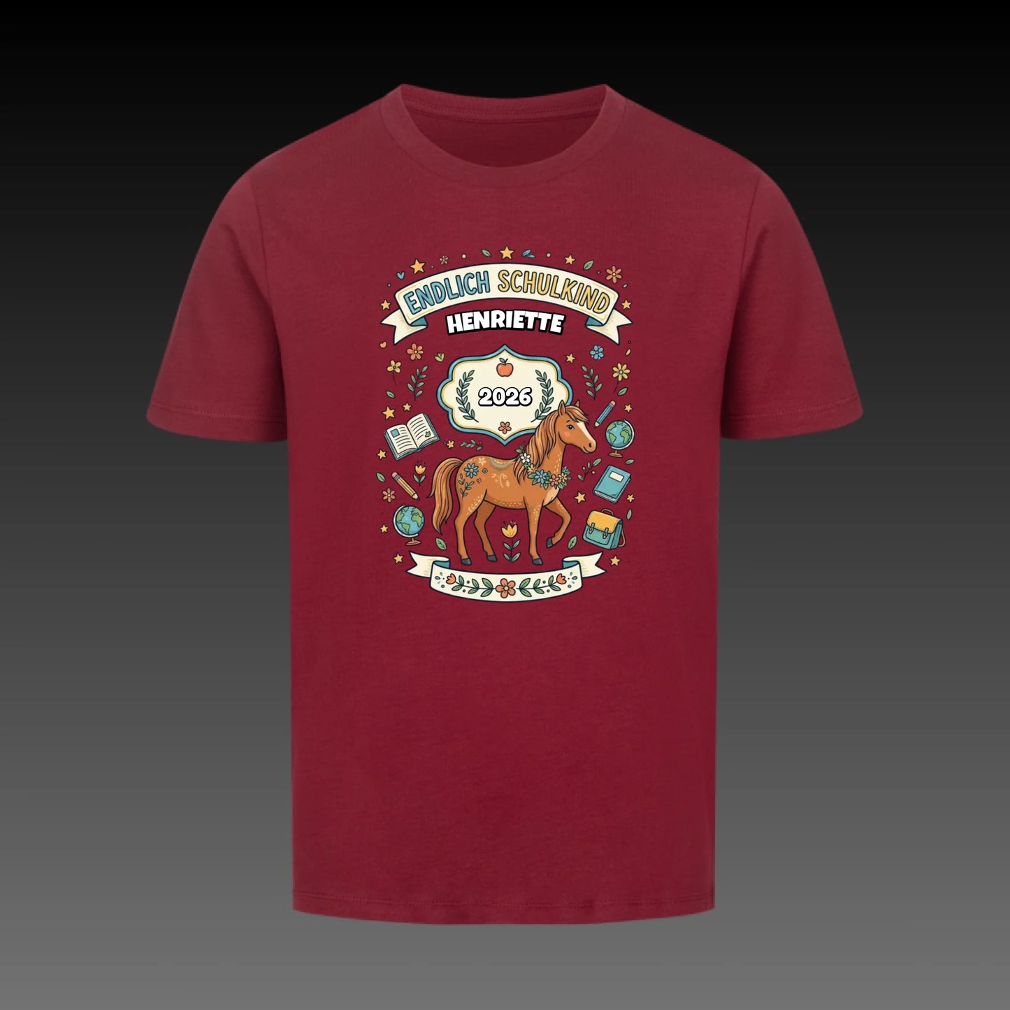wine red front