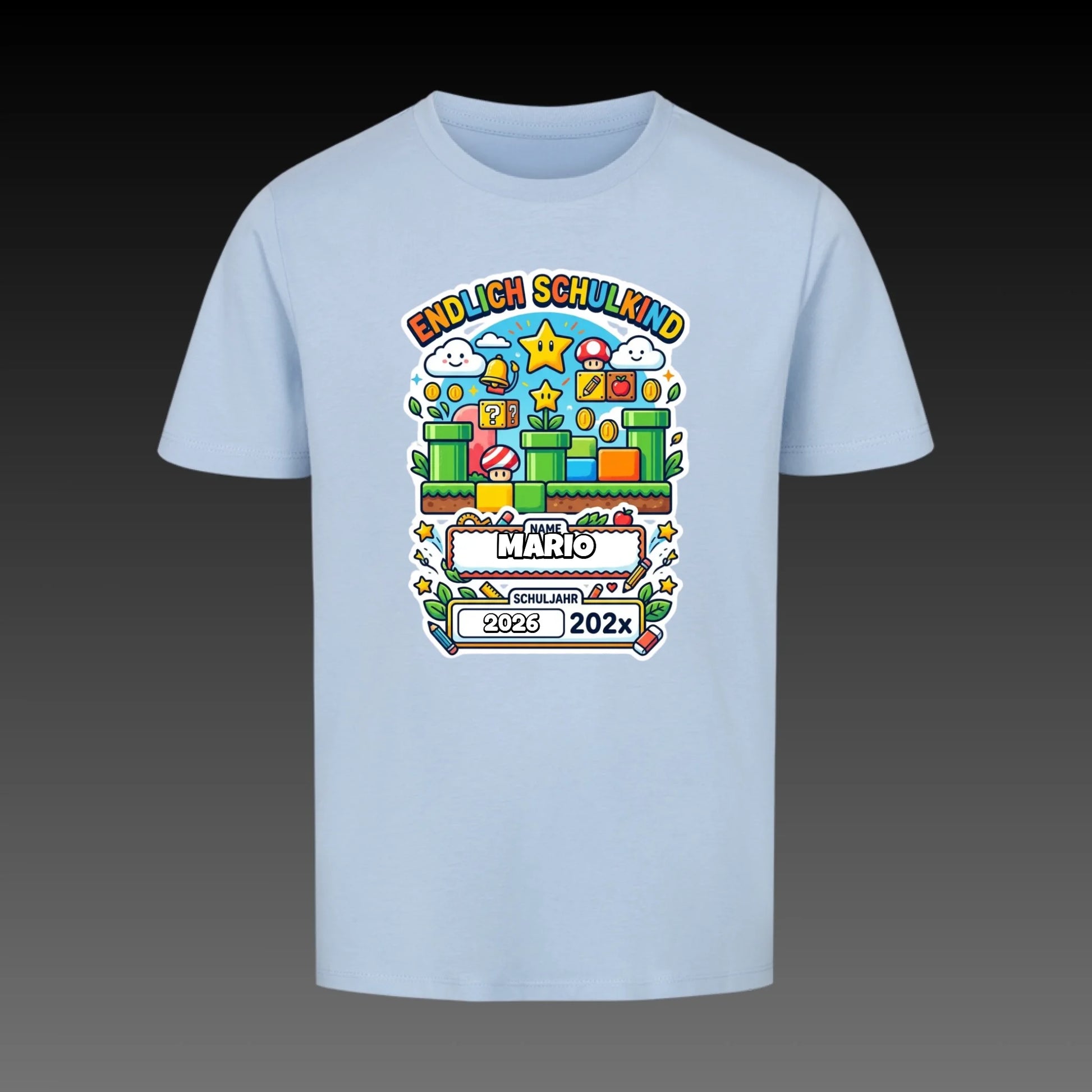 sky blue front