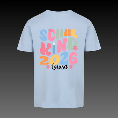 sky blue back