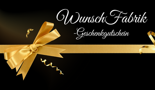 Digitale WunschFabrik Geschenkkarte / Gutscheinkarte