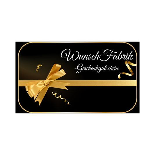 Digitale WunschFabrik Geschenkkarte / Gutscheinkarte